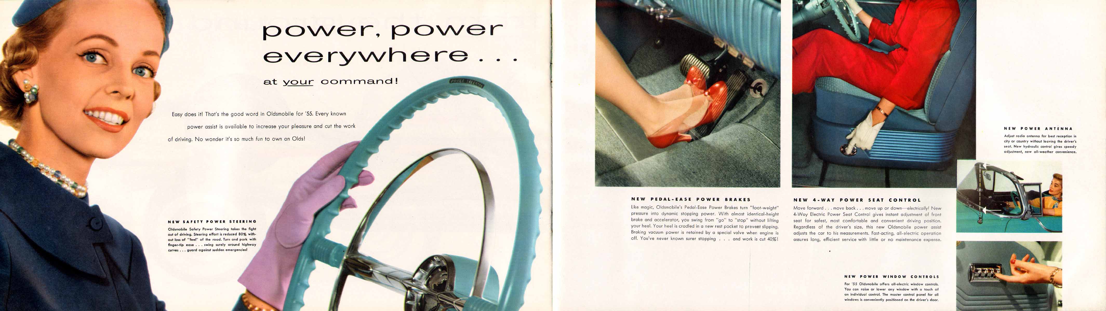 1955 Oldsmobile Motor Cars Brochure Page 5